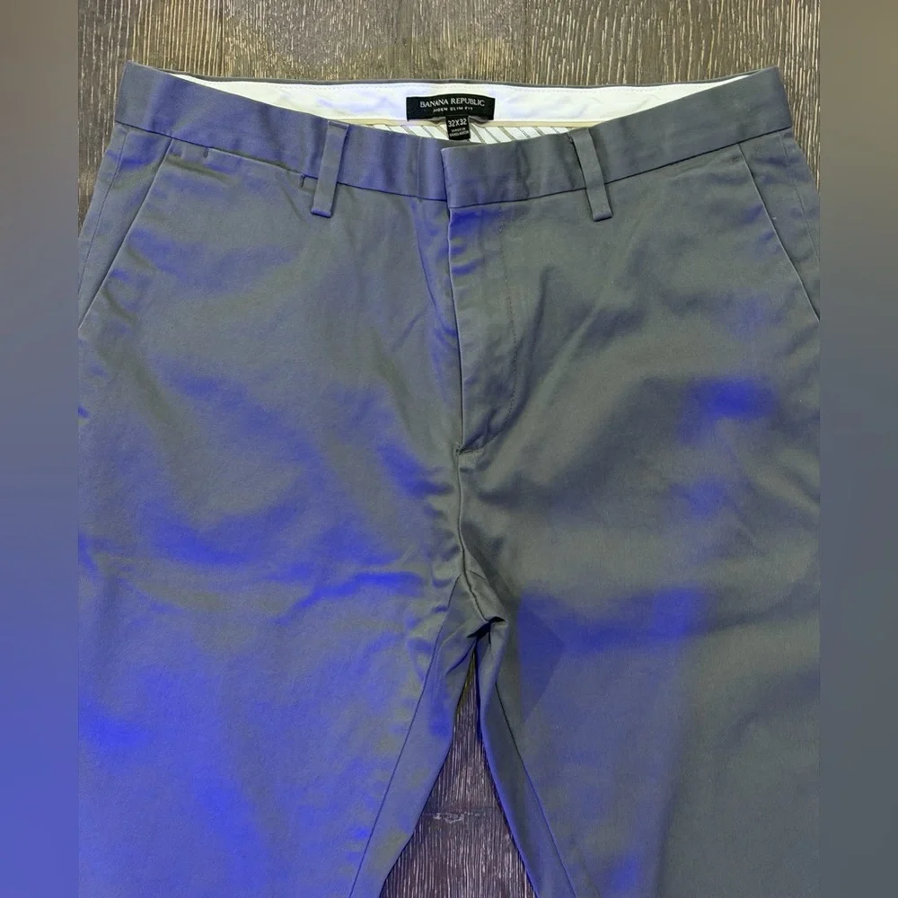 Banana Republic Gray Men's Chinos